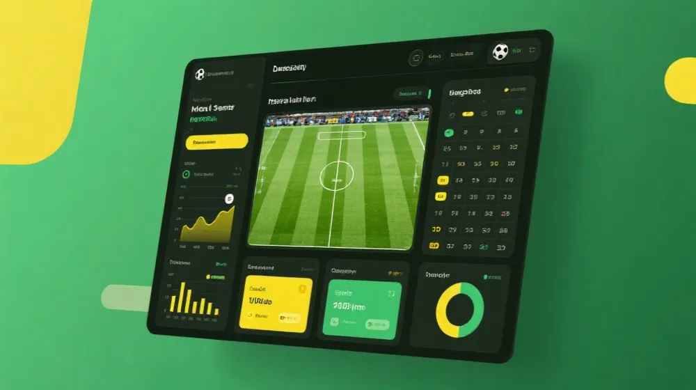 比赛预测与数据面板示意图